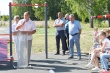 Сегодня в селе Стогинское прошел праздник по случаю открытия детско-спортивной площадки