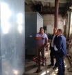  Алексей Комаров посетил производственную базу и комплекс очистных сооружений АО «Ресурс»