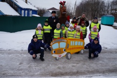 Шагающий автобус в Гаврилов-Яме