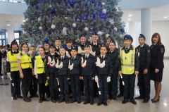 Госавтоинспекцию Ярославского региона представили кадеты!