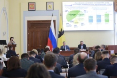 Глава района принял участие в  расширенном заседании Правительства региона под руководством губернатора Михаила Евраева в формате ВКС.