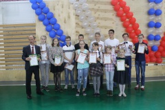 Награждение лучших спортсменов!