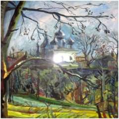 Выставка художественных работ Есафьевой О. В. "Дыхание природы".