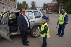 «Кадеты вновь на страже безопасности дорожного движения!»
