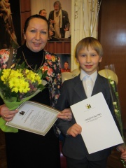 Стипендиат Дворца детского творчества