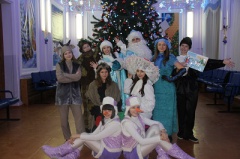 Сияние новогодних елок.