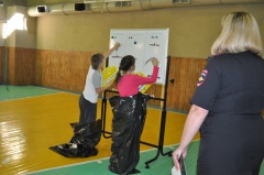 Оживленное безопасное движение или акция «Внимание! Дети!»  в МОУ СШ №6