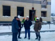 Глава района Алексей Комаров проверил ход строительства центра дополнительного образования «Лидер»