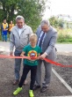 Открыли новую многофункциональную спортивную площадку в селе Ильинское - Урусово, построенную в рамках Губернаторского проекта "Решаем вместе"