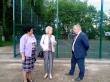 Алексей Комаров совместно с Ларисой Ушаковой и Николаем Бируком посетил Великосельскую среднюю школу