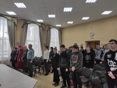 Сегодня в зале Администрации района прошло торжественное мероприятие «День призывника»