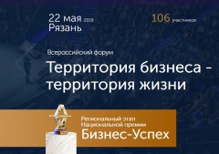 Форум «Территория бизнеса-территория жизни».