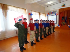 Принятие в юнармейцы